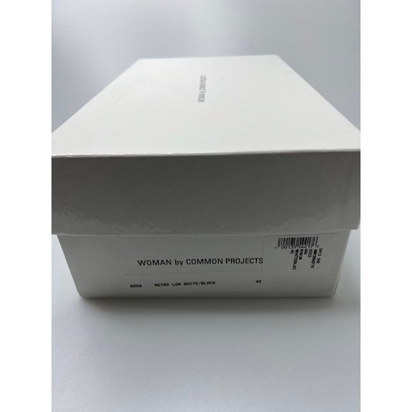 Common Projects Retro Low-Top Leather Sneakers White Women’s EU 40/US 10 - Picture 7 of 8